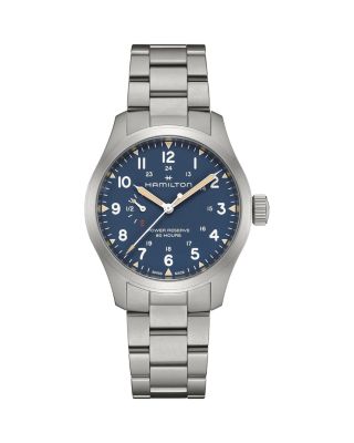 Khaki Field Power Reserve Mechanical Watch, 40mm