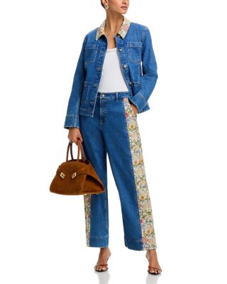 Dalton Jacket & Patchwork Jeans Set