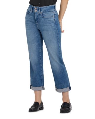 Bailey High Rise Cropped Straight Jeans