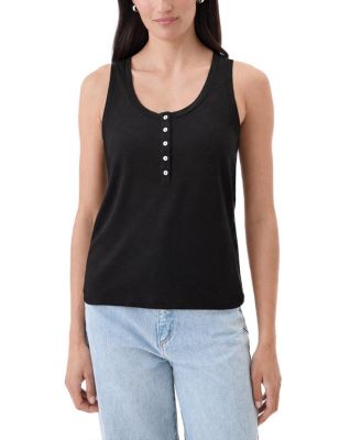 Signature Slub Henley Tank