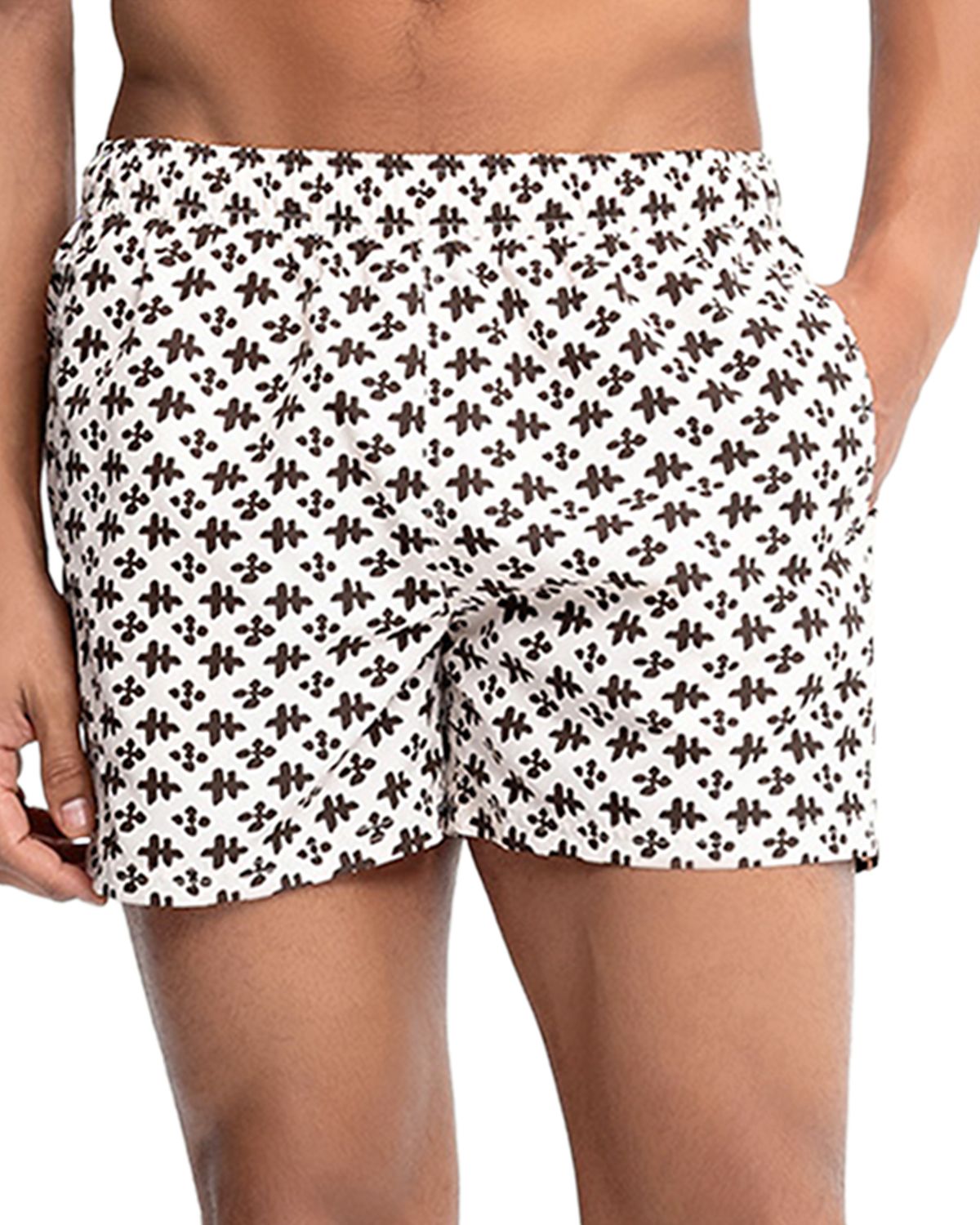 Auto-reply Sebastian Checker Print 4 Swim Trunks