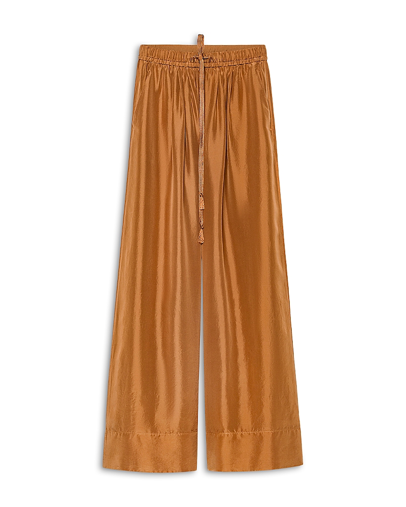 forte_forte Habotai Silk Drawstring Pants