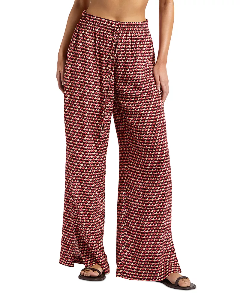 Jets Relaxed Pants Swim Cover-Up