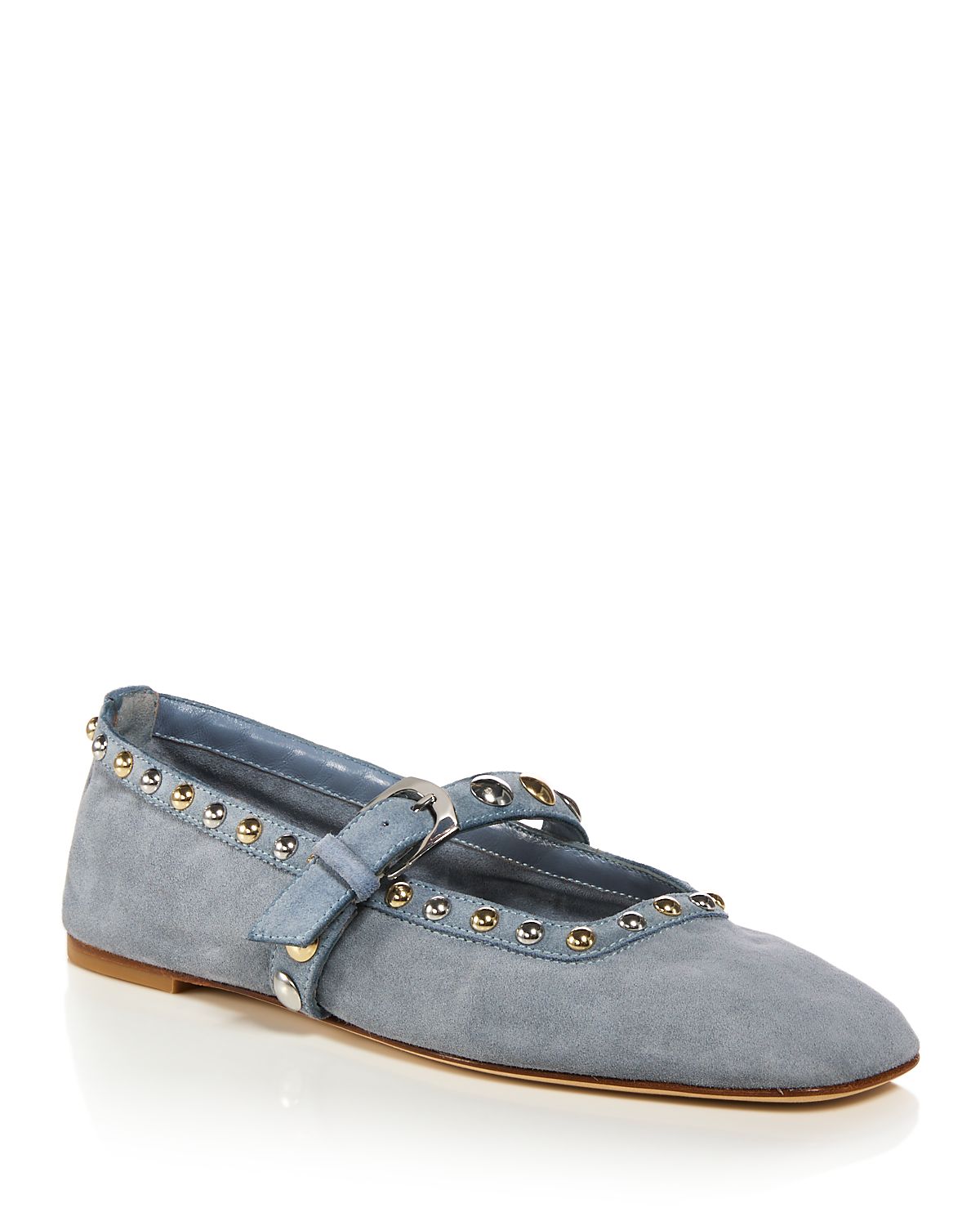 Stuart Weitzman Women's Perry Mary Jane Flats