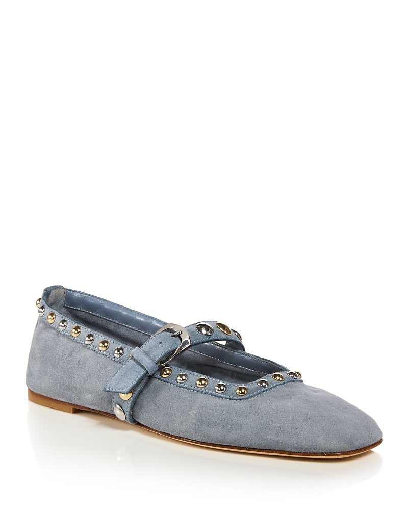 Stuart Weitzman Women's Perry Mary Jane Flats