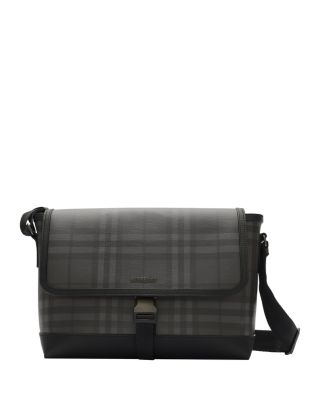Iron Check Messenger Bag
