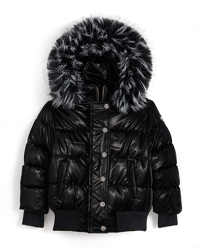 Appaman Girls' Kyla Faux Trim Coat - Little Kid, Big Kid