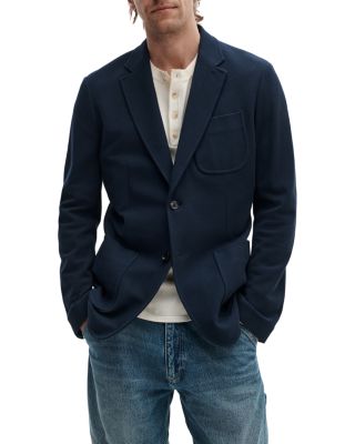 Skeleton Knit Pique Blazer