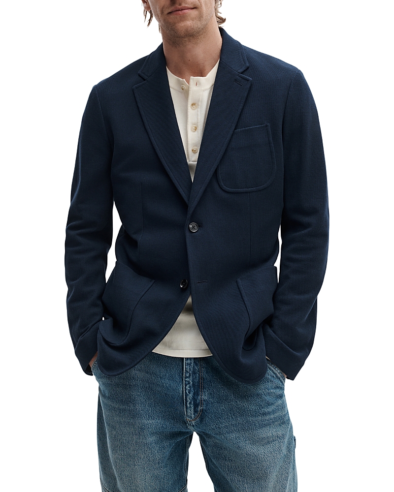 rag & bone Skeleton Knit Pique Blazer