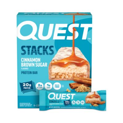 12 Count Cinnamon Brown Sugar Stacks Protein Bars