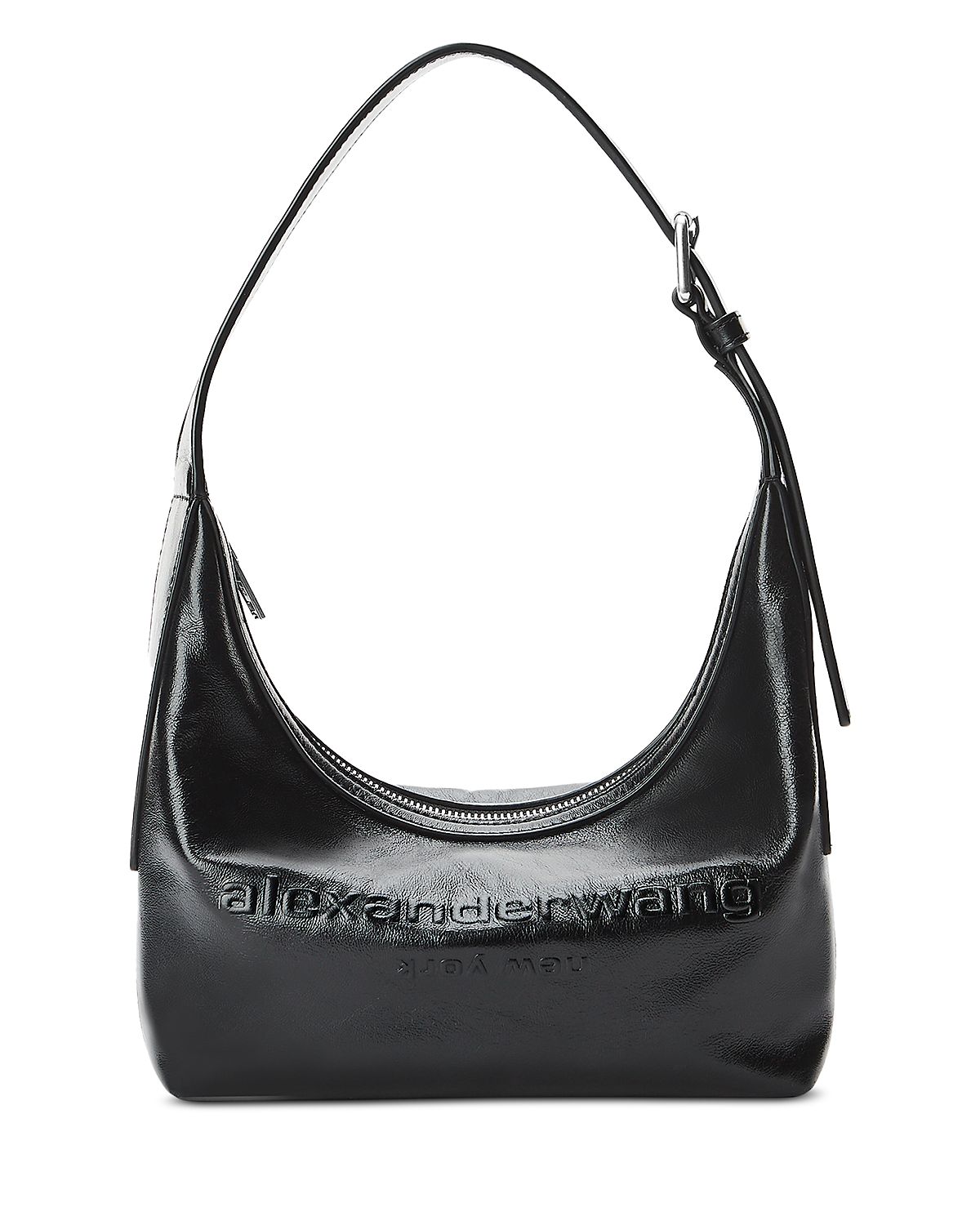 alexanderwang Punch Small Leather Hobo Bag
