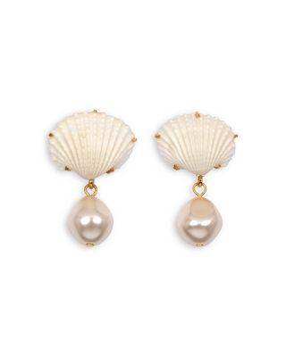 Isola Shell Drop Earrings