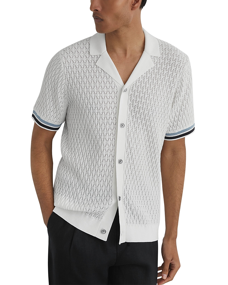 Reiss Bilsby Knit Tape Shirt