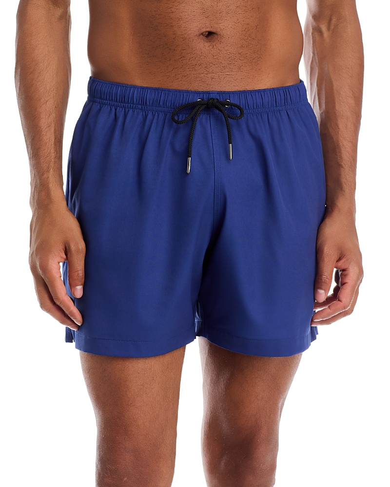 Yuasa Menswear Solid 5.5 Swim Shorts