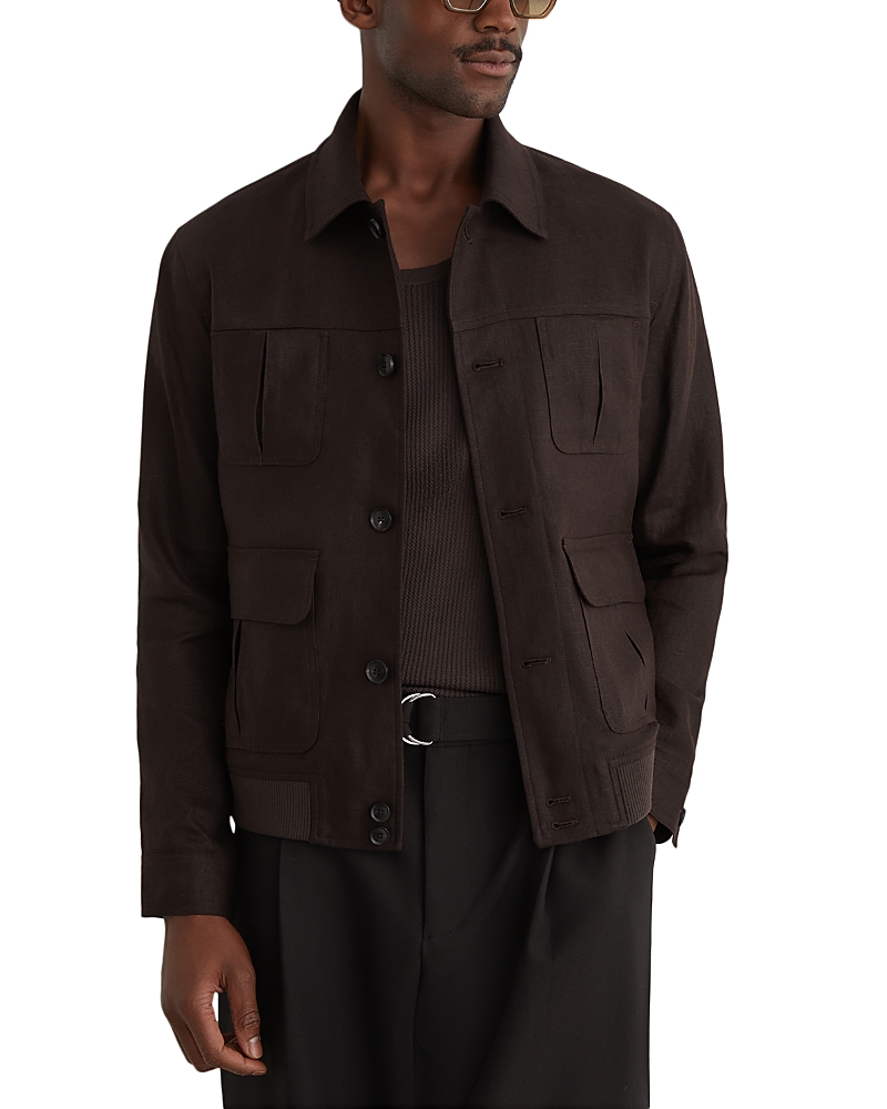 Reiss Adam Chocolate Brown Jacket
