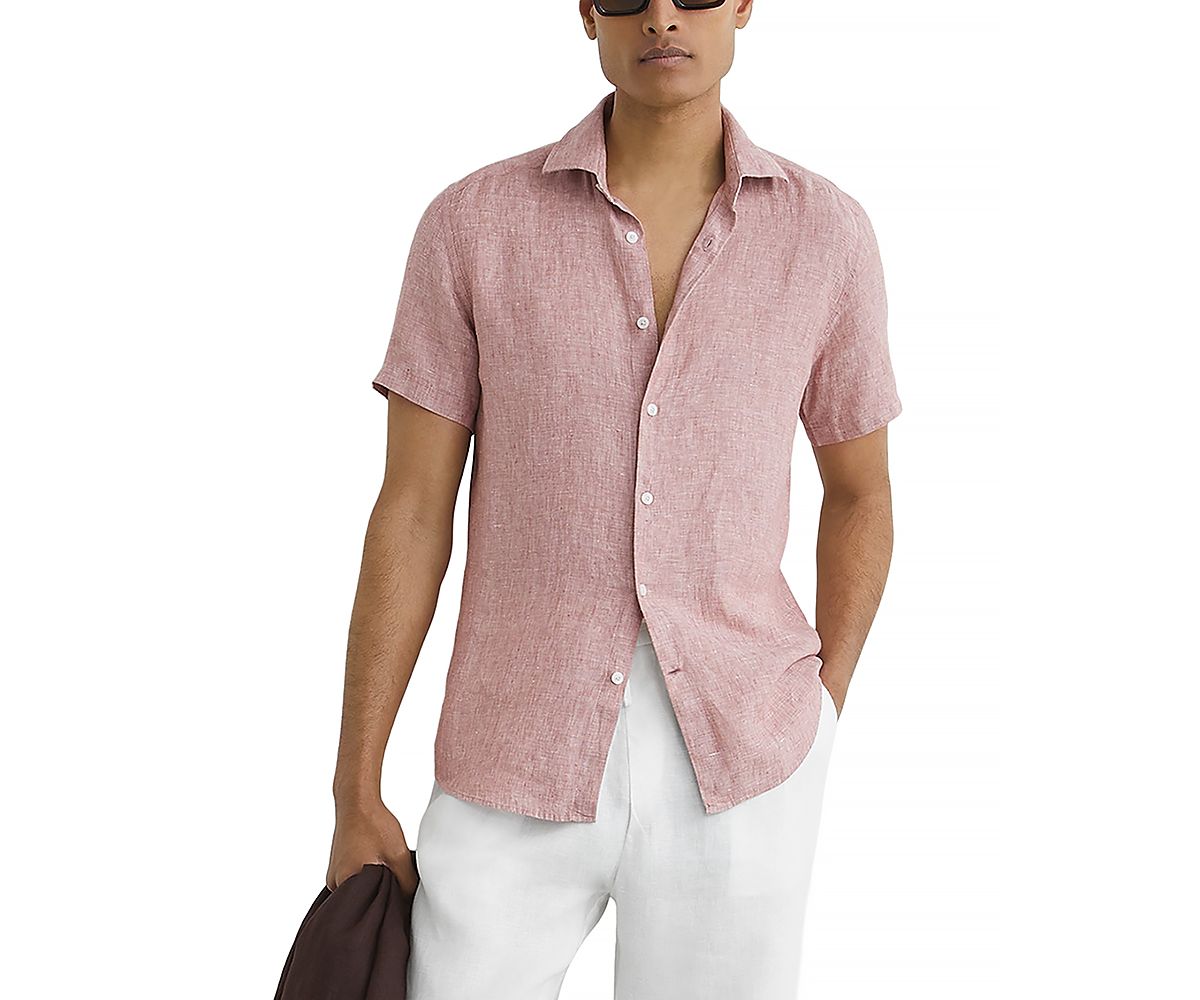 Reiss Holiday Linen Shirt