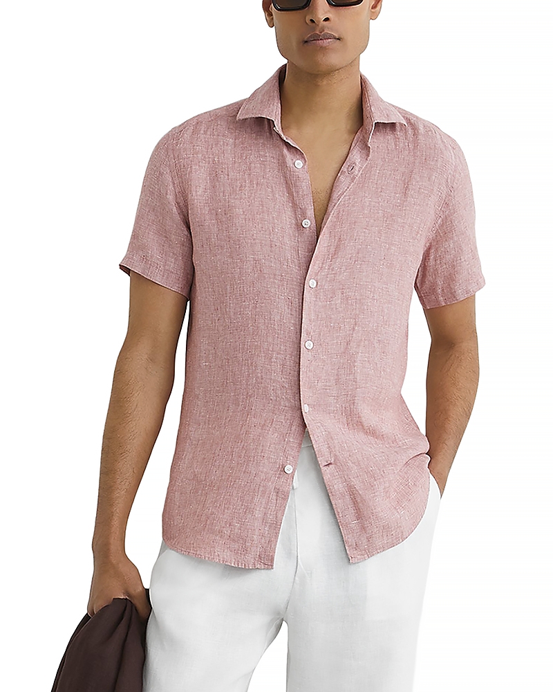Reiss Holiday Linen Shirt