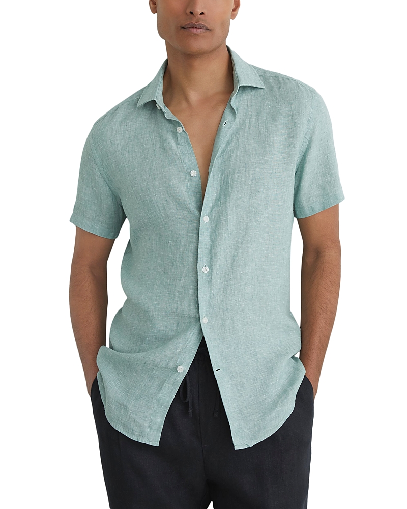 Reiss Holiday Linen Shirt