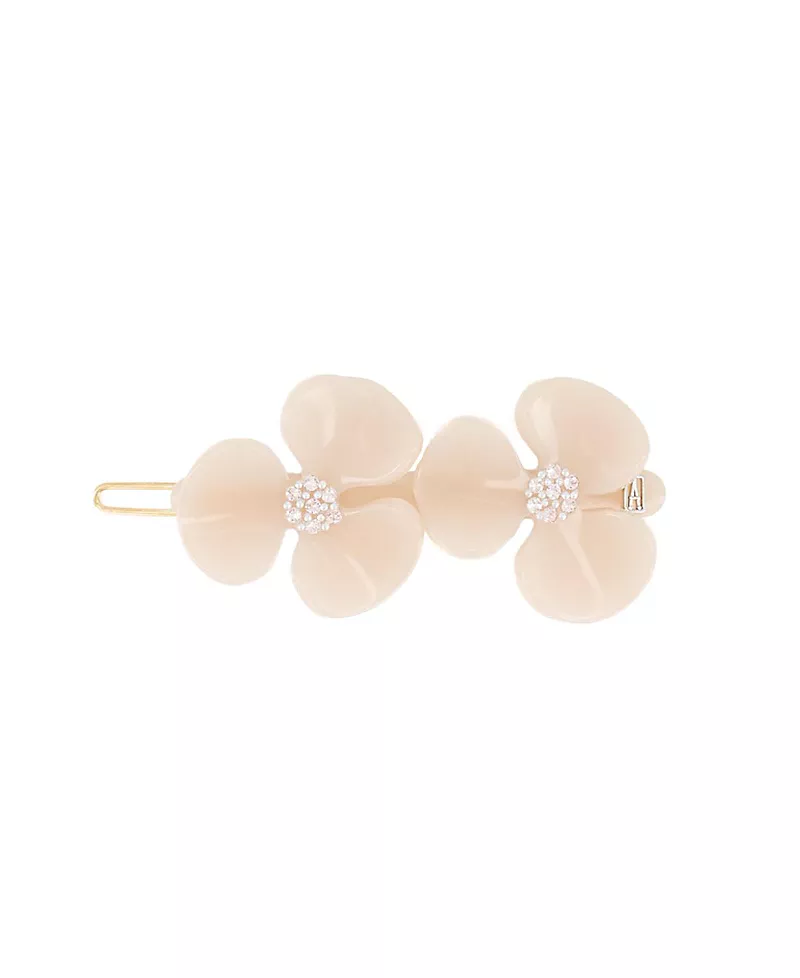 Alexandre de Paris Camelia Flower Acetate Side Barette