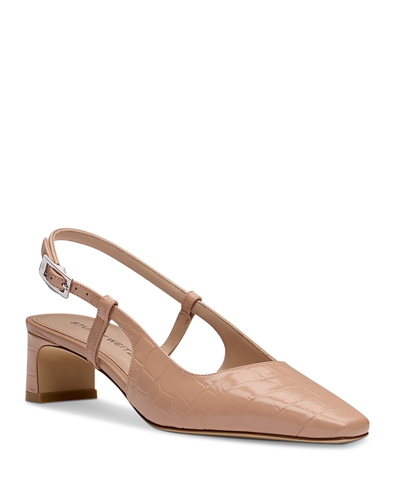 Stuart Weitzman Women's Baby Babette Slingback Pumps
