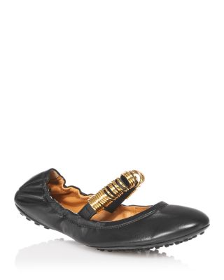 Women's Dee Fascia Anelli Mary Jane Ballerina Flats