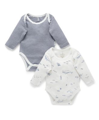 Boys' 2 pack Long Sleeve Bodysuit - Baby