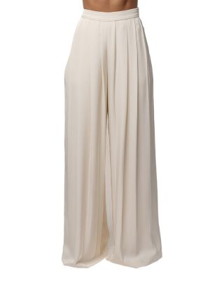 Jluxlabel Clara Wide Leg Pleated Trousers