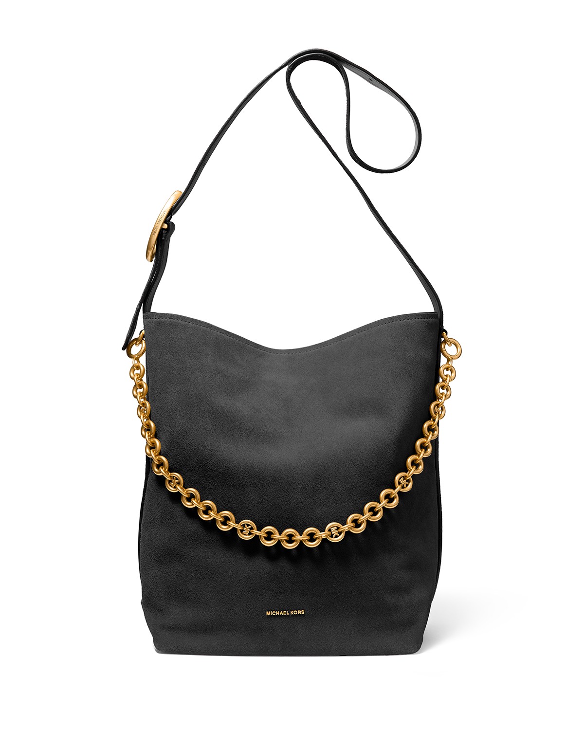 Michael Kors Nolita Large Suede Bucket Bag