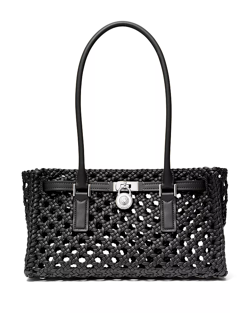 Michael Kors Small East/West Lattice Shoulder Bag