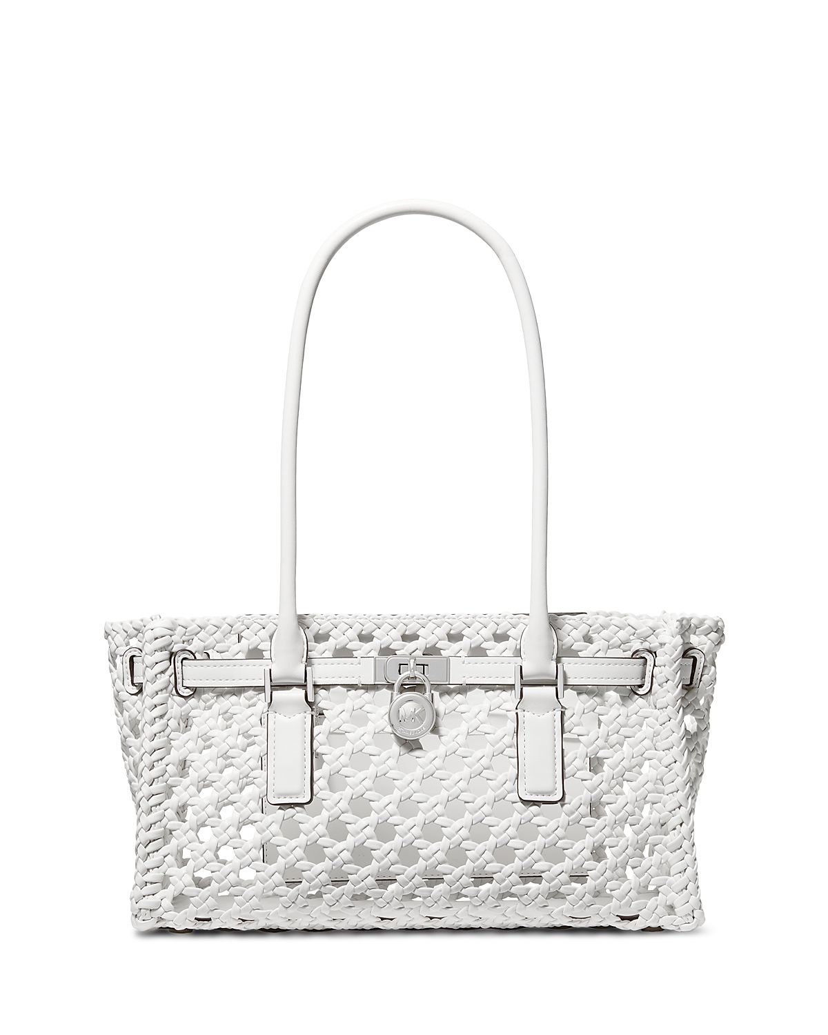 Michael Kors Small East/West Lattice Shoulder Bag