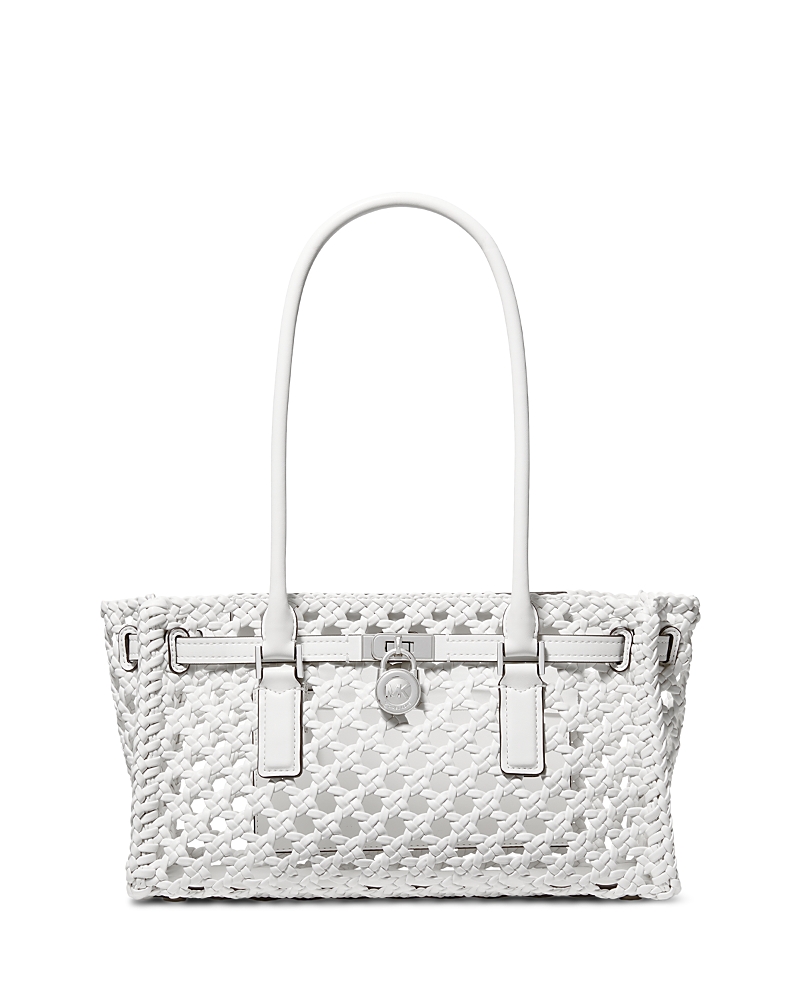 Michael Kors Small East/West Lattice Shoulder Bag · OS