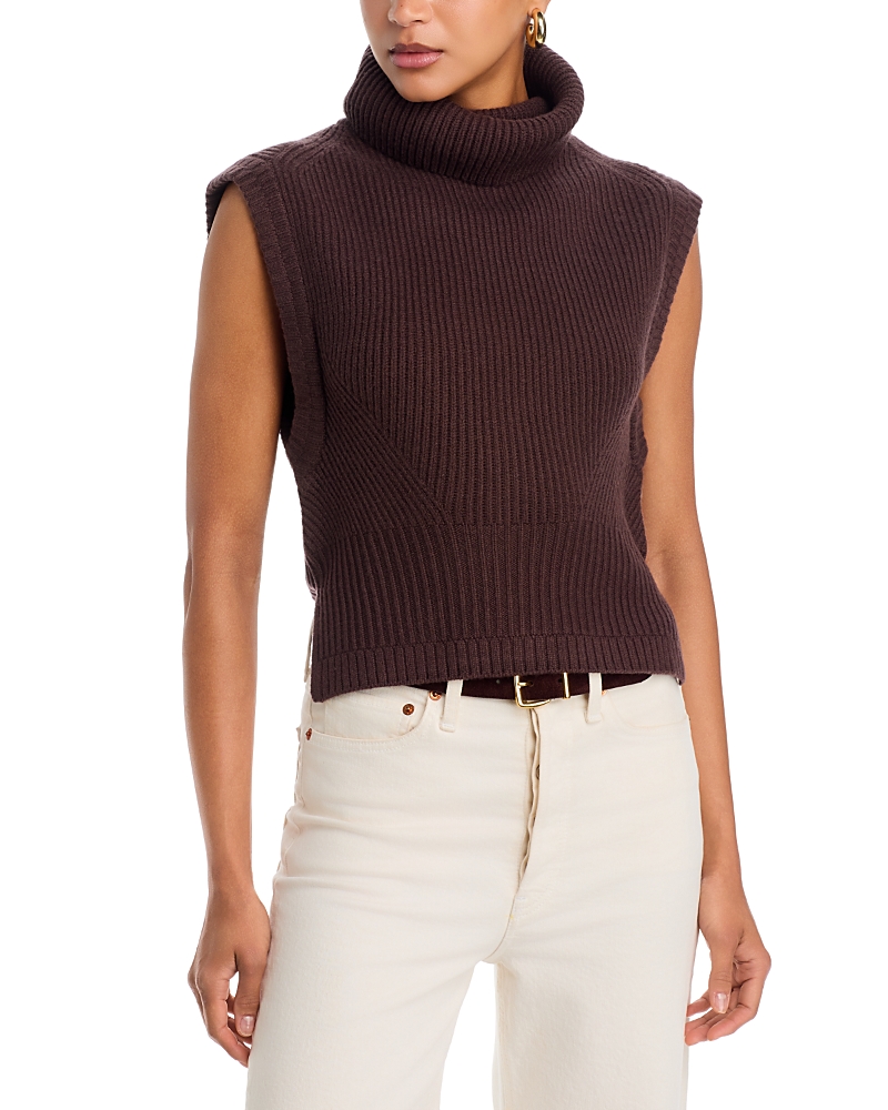 Simkhai Maple Turtleneck Ribbed Top
