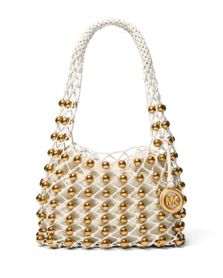 Gwen Small Woven Hobo Bag
