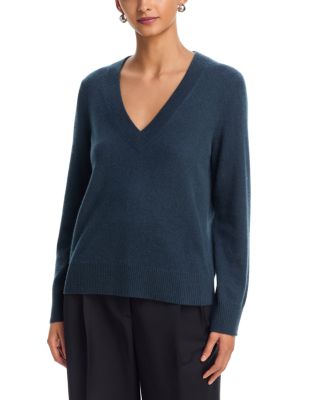 100% Cashmere V Neck Sweater - Exclusive
