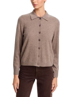 Button Front Polo Cashmere Cardigan Sweater, Exclusive