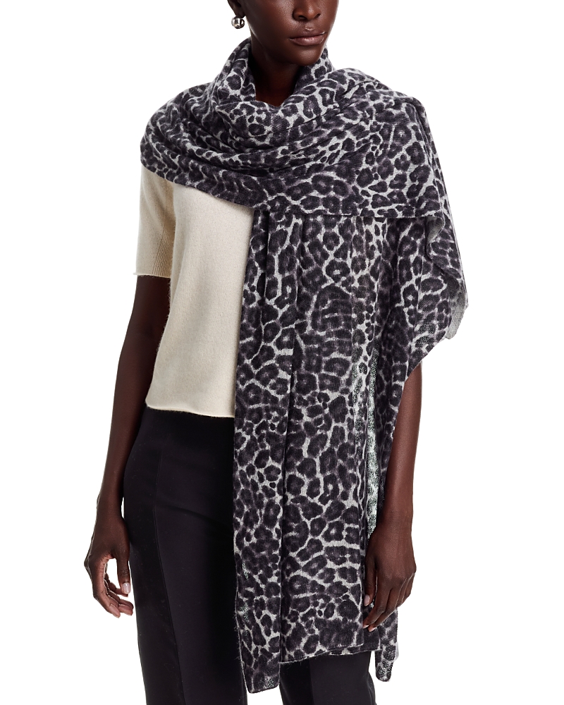 C By Bloomingdale's Cashmere Animal Travel Cashmere Wrap, Exclusive · OS