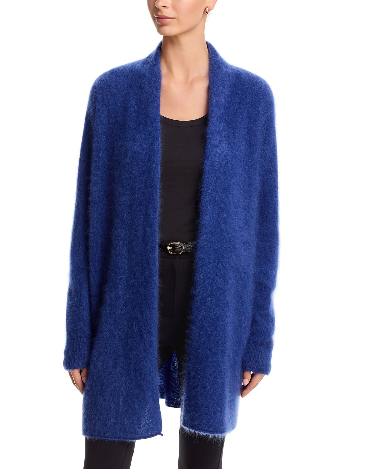 C by Bloomingdale's Cashmere 100% Cashmere Open Front Cardigan Sweater - Exclusive
