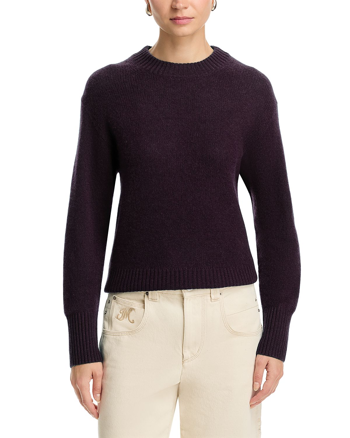 C by Bloomingdale's Cashmere Boxy Cashmere Crewneck Sweater - Exclusive