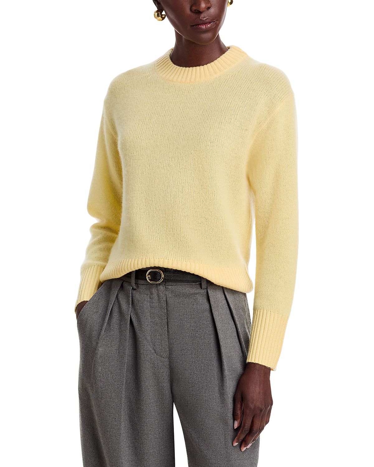 C by Bloomingdale's Cashmere Boxy Cashmere Crewneck Sweater - Exclusive