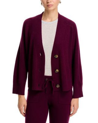 C by Bloomingdale's Cashmere 100% Cashmere V Neck Cardigan Sweater - Exclusive
