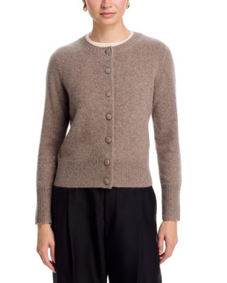 C by Bloomingdale's Cashmere 100% Cashmere Crewneck Cardigan Sweater - Exclusive