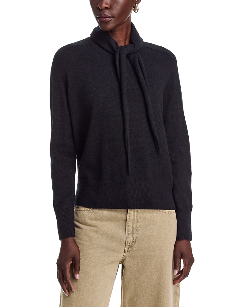 C by Bloomingdale's Cashmere Crewneck Cashmere Sweater With Scarf - Exclusive