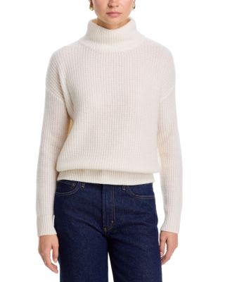 100% Cashmere Mock Neck Sweater - Exclusive