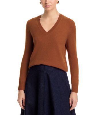 100% Cashmere V Neck Sweater - Exclusive