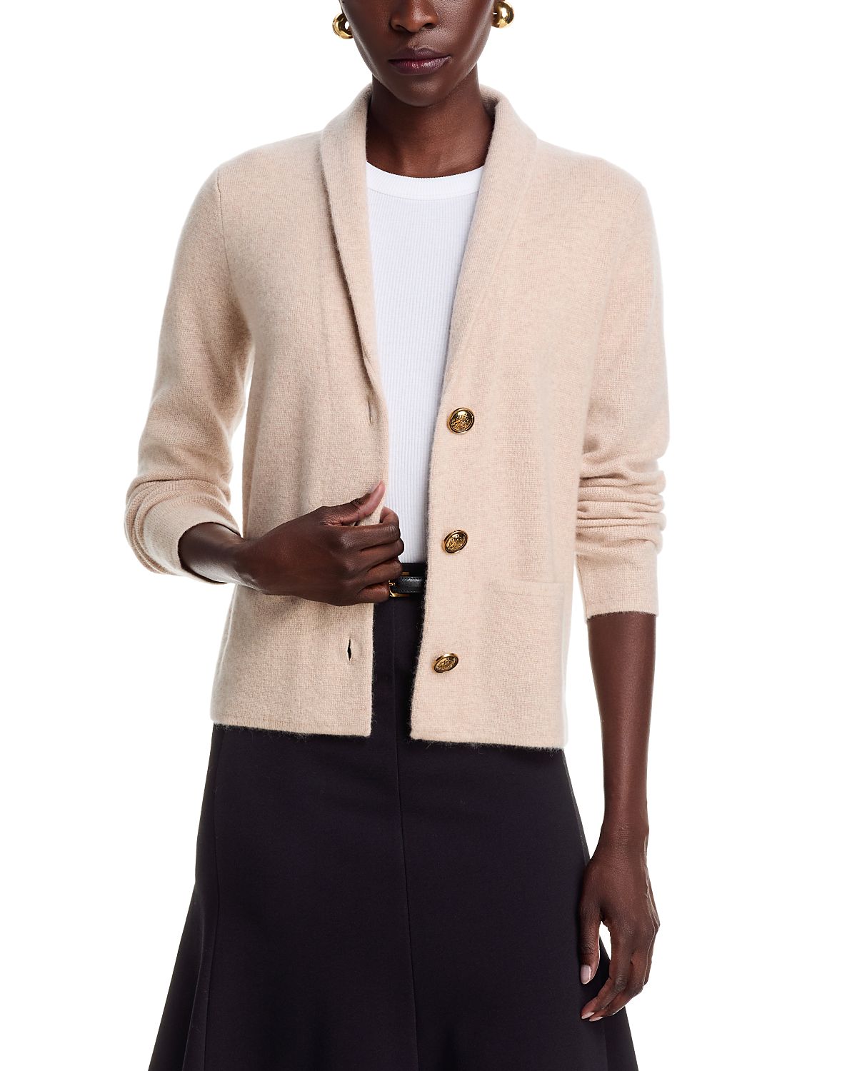 C by Bloomingdale's Cashmere Button Front Cashmere Blazer, Exclusive