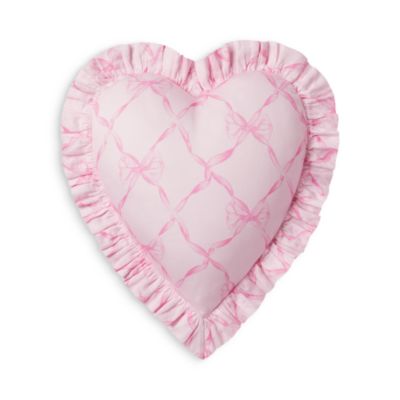 Sweetheart Ruffle Heart Pillow