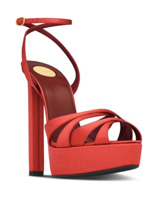 Saint Laurent Women's Chandelle Platform Sandals