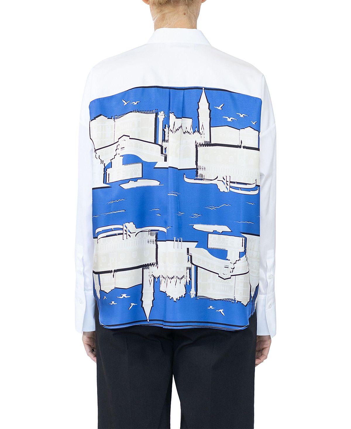 Callas Milano Sirene Scarf Back Shirt