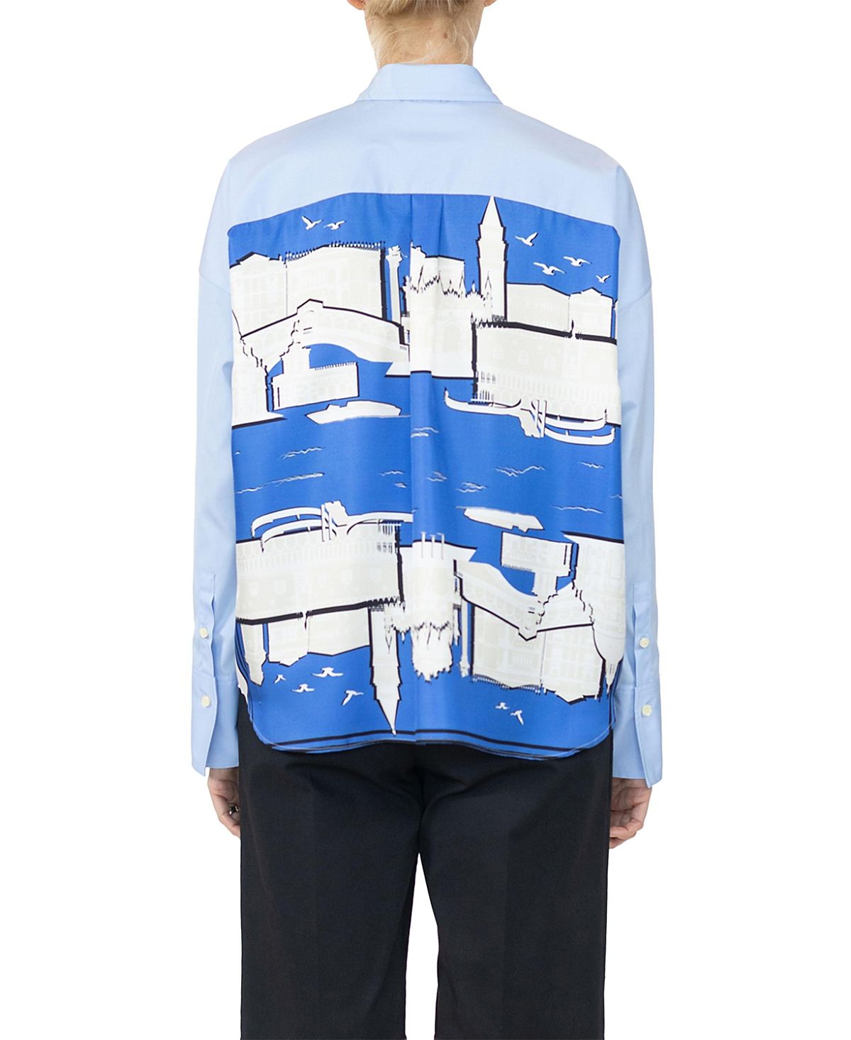 Callas Milano Sirene Scarf Back Shirt