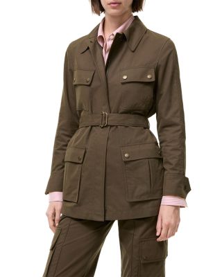 Gabardine Safari Jacket